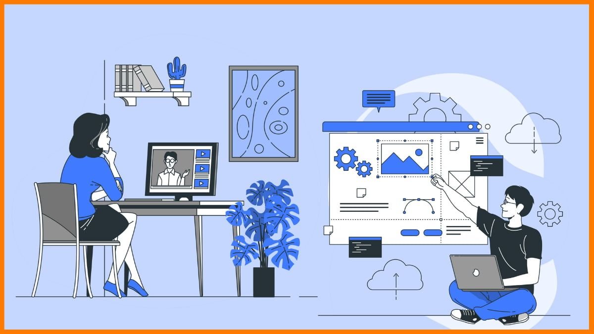 Web Development Illustration